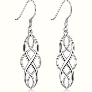 Elegant Silver Dangle Earrings